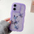 Wave Edge Butterfly TPU Hybrid PC Phone Case
