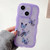 Wave Edge Butterfly TPU Hybrid PC Phone Case