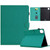 Solid Color Fiber Texture Smart Tablet Leather Case