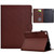 Solid Color Fiber Texture Smart Tablet Leather Case