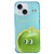 Fruit Pattern PC + TPU Transparent Phone Case