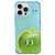 Fruit Pattern PC + TPU Transparent Phone Case