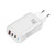 TE-65W GaN PD65W Dual USB-C+USB-A Laptop / Tablet Adapter，EU Plug