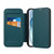 Magnetic Armor Series RFID Card Slots Leather Phone Case