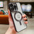 Loves Carbon Fiber Clear Plated Magsafe TPU Phone Case