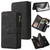 Skin Feel Multi Card Slots Zipper Wallet Leather Phone Case