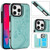 Double Buckle Butterfly Embossing PU Phone Case