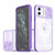 Clear Acrylic + PC + TPU MagSafe Lens Sliding Cover Full Coverage Phone Case