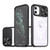 Clear Acrylic + PC + TPU MagSafe Lens Sliding Cover Full Coverage Phone Case