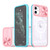 Clear Acrylic + PC + TPU MagSafe Lens Sliding Cover Full Coverage Phone Case
