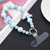Mobile Phone Anti-lost Dazzling Colorful Candy Short Bead Chain