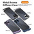 Metal Scissor Holder Translucent Aroma Phone Case