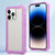 Transparent Matte TPU Hybrid PC 3-in-1 Phone Case