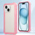Transparent Matte TPU Hybrid PC 3-in-1 Phone Case