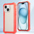 Transparent Matte TPU Hybrid PC 3-in-1 Phone Case