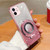 Plated Gradient Glitter Round Holder TPU Phone Case
