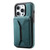 Denior D17 Skin Feel MagSafe Detachable Card Slot Phone Case