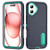 Rugged PC + Silicone Phone Case with Holder