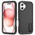 Rugged PC + Silicone Phone Case with Holder