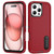 Rugged PC + Silicone Phone Case with Holder