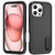 Rugged PC + Silicone Phone Case with Holder