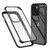 Double-sided Plastic Glass Phone Protective Case