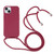 Candy Colors TPU Protective Phone Case with Lanyard