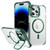 Rainbow Series Transparent MagSafe Lens Holder Phone Case