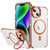 Rainbow Series Transparent MagSafe Lens Holder Phone Case