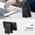 Suteni H18 Cross Grain MagSafe Wallet Leather Phone Case