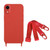 Fine Hole Silicone Phone Case with Lanyard