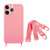 Fine Hole Silicone Phone Case with Lanyard