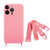 Fine Hole Silicone Phone Case with Lanyard