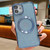 Electroplating Pure Color Glitter Powder MagSafe Phone Case