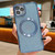 Electroplating Pure Color Glitter Powder MagSafe Phone Case
