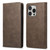Business Solid Color Magnetic RFID Leather Phone Case