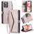Wallet Multi-card Slot Leather Phone Case with Lanyard