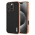 AZNS Electroplated Edge Carbon Fiber Texture Phone Case