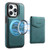 Denior D19 Skin Feel MagSafe Detachable Card Slot Phone Case