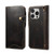 Denior B01 Oil Wax Cowhide Magnetic Button Genuine Leather Case
