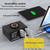 X9M 9-in-1 110W USB+PD Smart Multi-ports QI Magnetic Wireless Charger