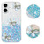 Luminous Starry Sky Glitter Butterfly TPU Phone Case