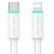 USAMS SJ735 1m 30W Type-C to 8 Pin Bicolor Design Fast Charging Cable