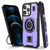Ring Holder Carbon Fiber PC Hybrid TPU Phone Case