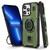 Ring Holder Carbon Fiber PC Hybrid TPU Phone Case