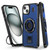 Ring Holder Carbon Fiber PC Hybrid TPU Phone Case