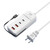 5 in 1 2 x PD 66W, 2 x USB Fast Charger Smart Power Socket