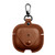 Business Leather Earphone Protective Case with Hook