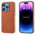 Nano Electroplating Dual Color Cowhide Texture Protective Phone Case