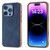 Nano Electroplating Dual Color Cowhide Texture Protective Phone Case